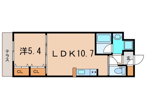 スプランディッド西宮北口の物件間取画像